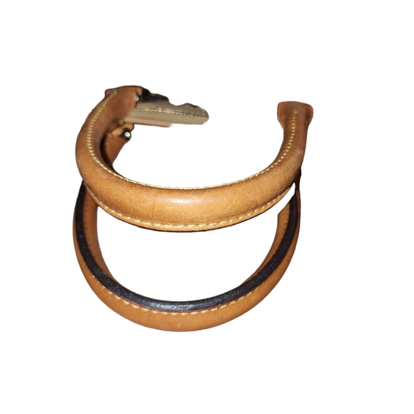 DOONEY AND BOURKE DILLEN SATCHEL LEATHER 2 WAY HANDBAG AND OR CROSSBODY - Picture 3 of 10